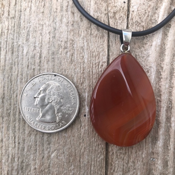 Carnelian Necklace for Courage - Picture 2 of 6